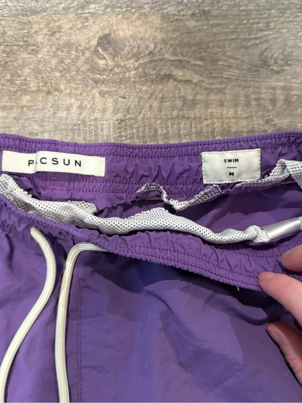 PacSun Men’s Purple Swim Trunks — Size M